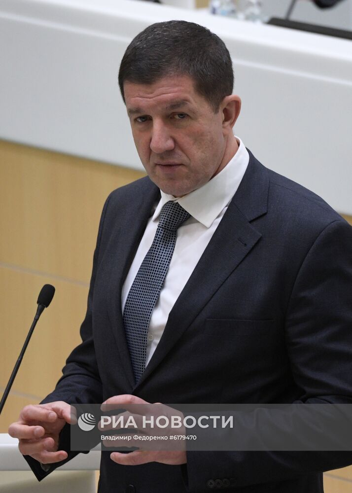 Заседание Совета Федерации РФ