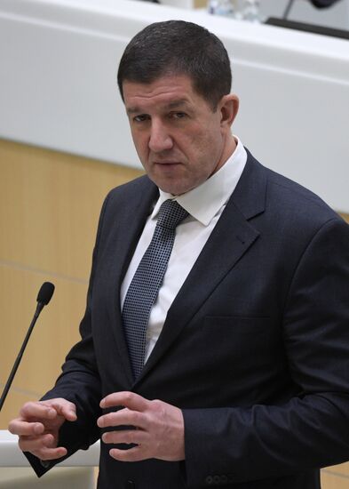 Заседание Совета Федерации РФ