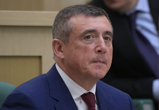 Заседание Совета Федерации РФ