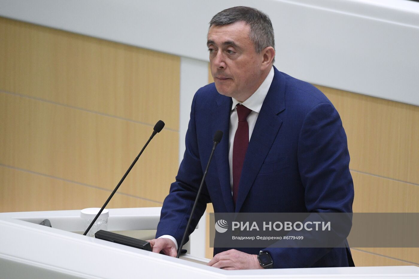 Заседание Совета Федерации РФ