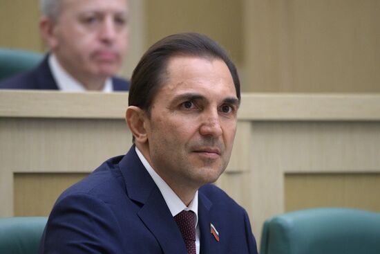 Заседание Совета Федерации РФ