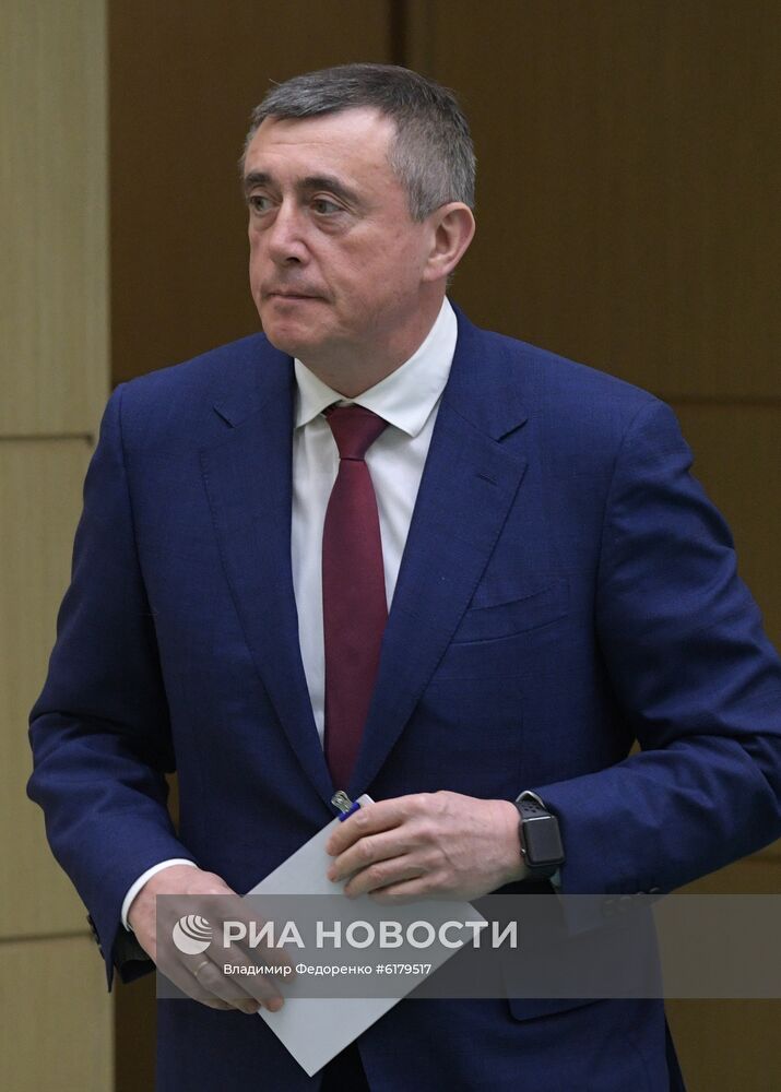 Заседание Совета Федерации РФ