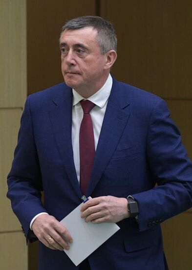 Заседание Совета Федерации РФ