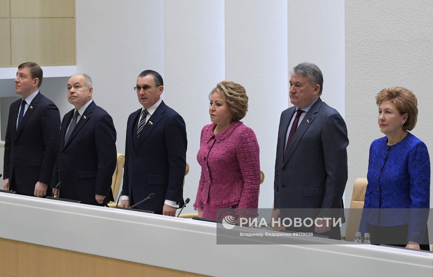 Заседание Совета Федерации РФ