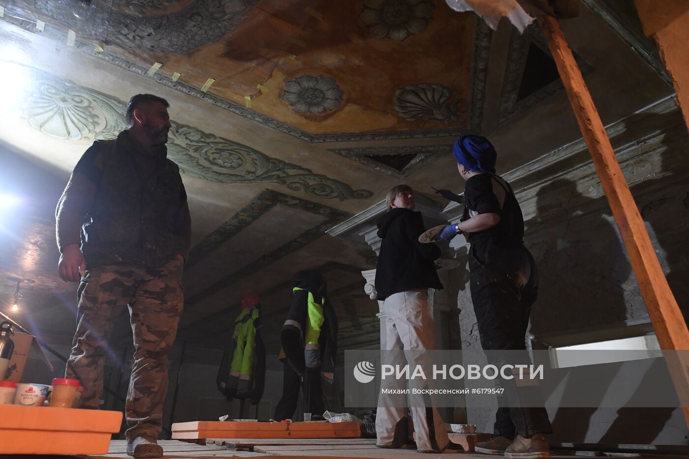 Реставрация Северного речного вокзала в Москве