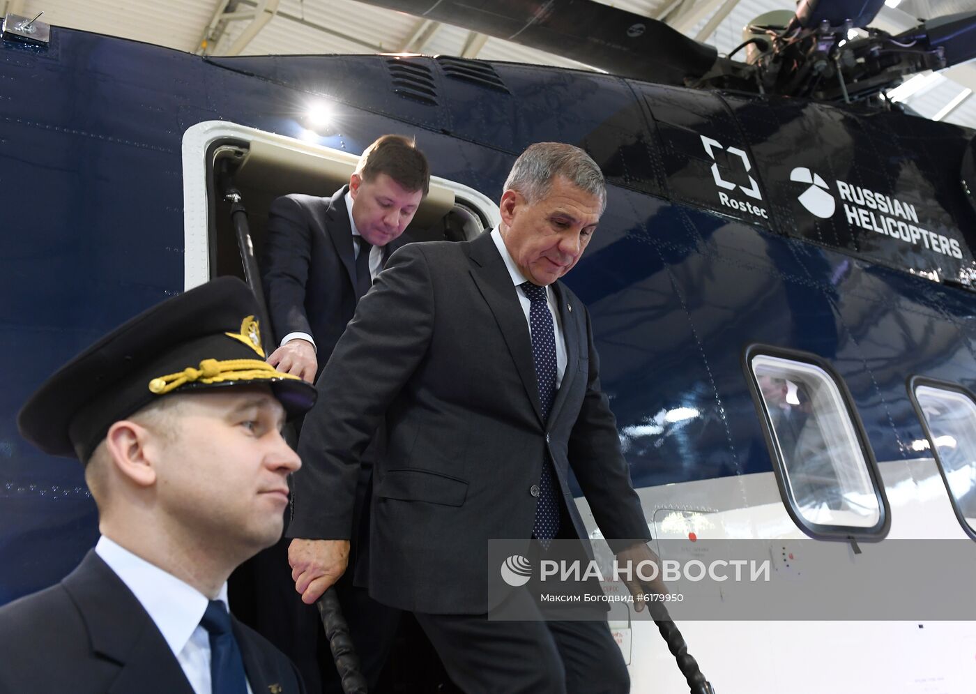 Первый гражданский вертолет Ми-38 с салоном повышенной комфортности передан заказчику