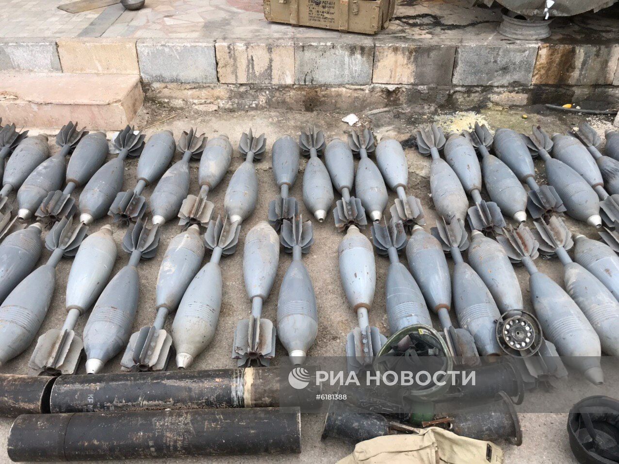 Обнаруженное в Сирии оружие боевиков