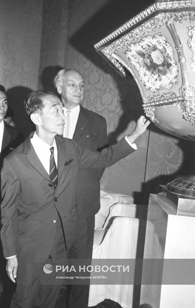 Визит парламентской делегации Королевства Камбоджи в СССР