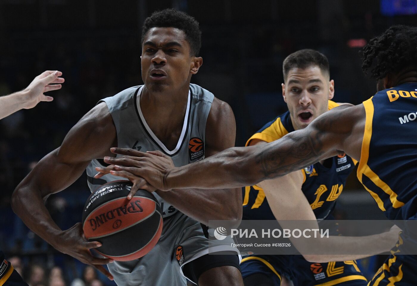 Баскетбол. Евролига. Матч "Химки" - АСВЕЛ