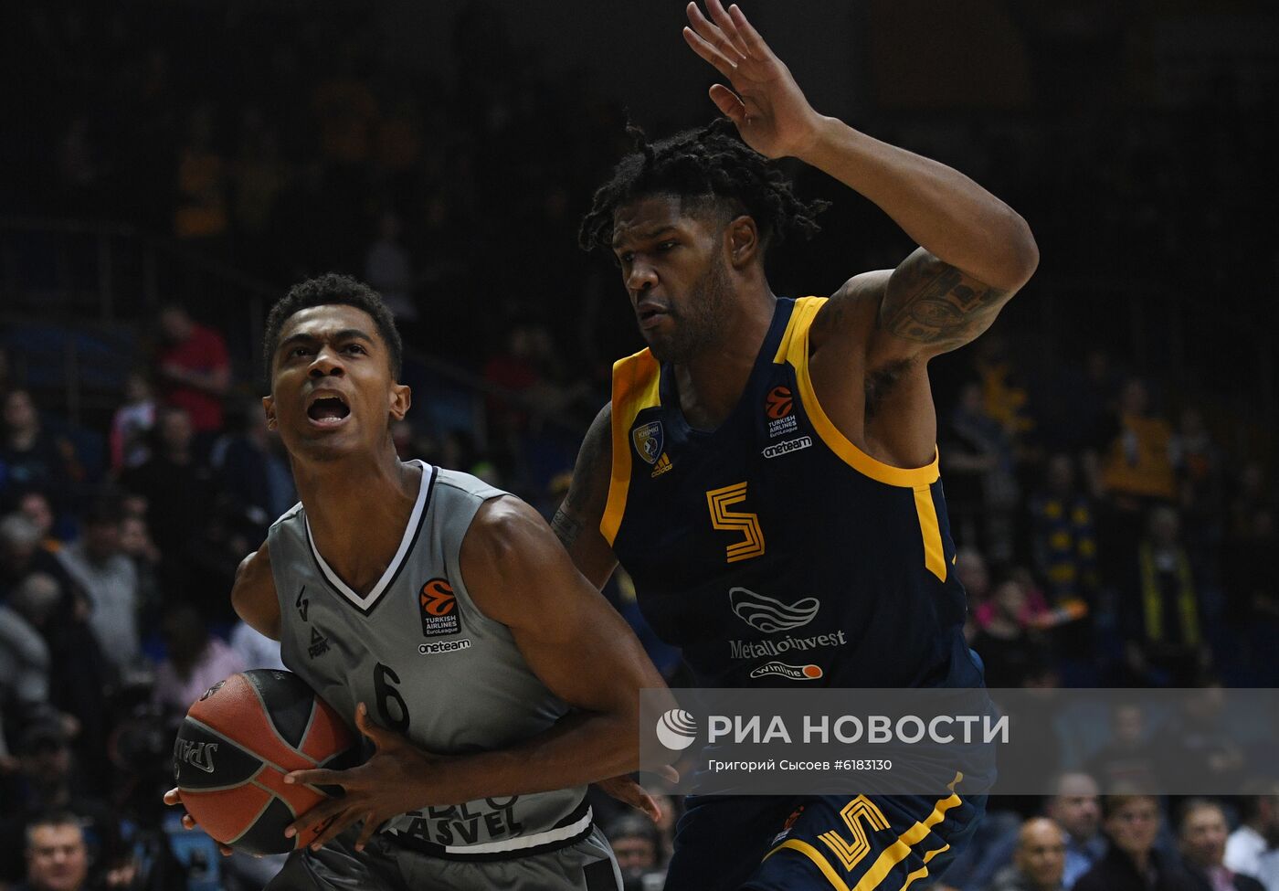Баскетбол. Евролига. Матч "Химки" - АСВЕЛ
