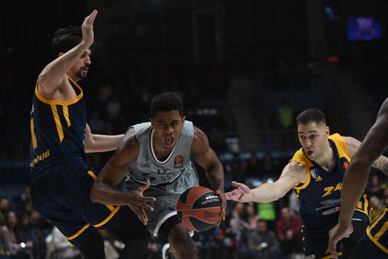 Баскетбол. Евролига. Матч "Химки" - АСВЕЛ