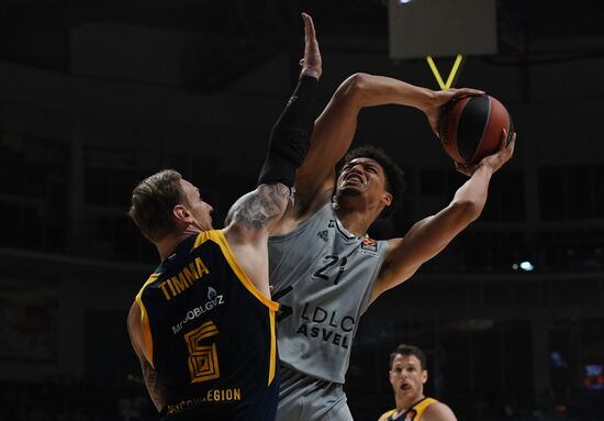 Баскетбол. Евролига. Матч "Химки" - АСВЕЛ