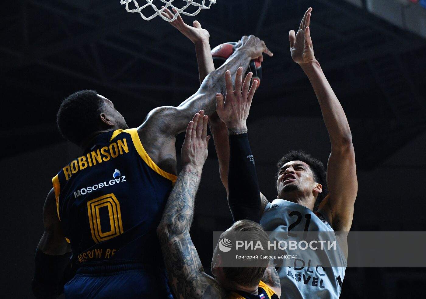 Баскетбол. Евролига. Матч "Химки" - АСВЕЛ