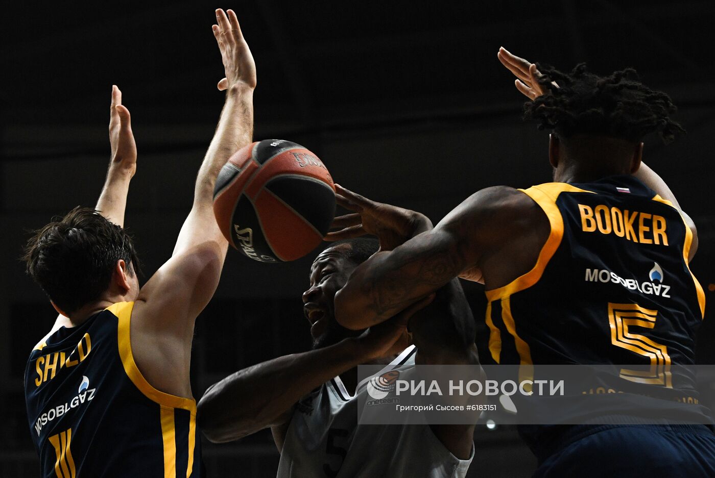 Баскетбол. Евролига. Матч "Химки" - АСВЕЛ