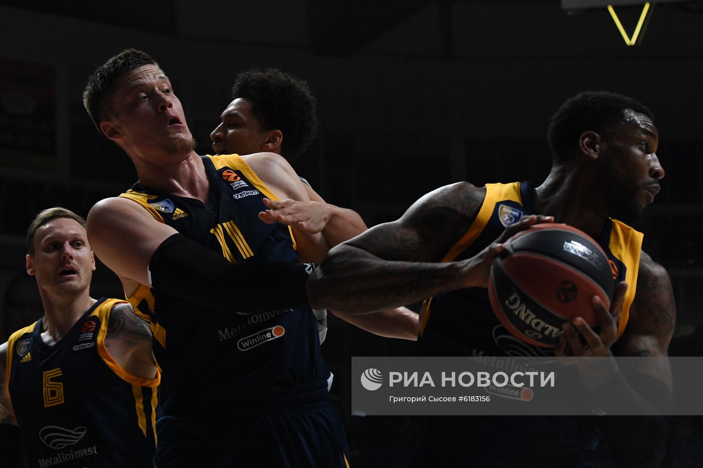 Баскетбол. Евролига. Матч "Химки" - АСВЕЛ