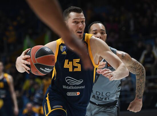 Баскетбол. Евролига. Матч "Химки" - АСВЕЛ