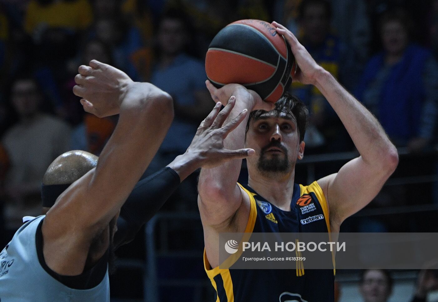 Баскетбол. Евролига. Матч "Химки" - АСВЕЛ