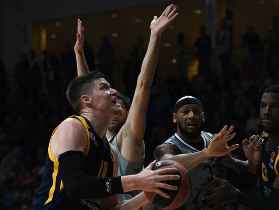 Баскетбол. Евролига. Матч "Химки" - АСВЕЛ