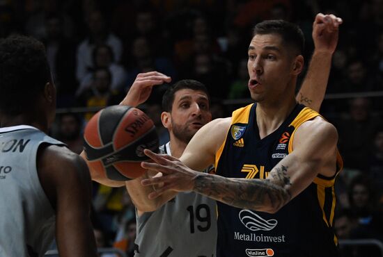 Баскетбол. Евролига. Матч "Химки" - АСВЕЛ