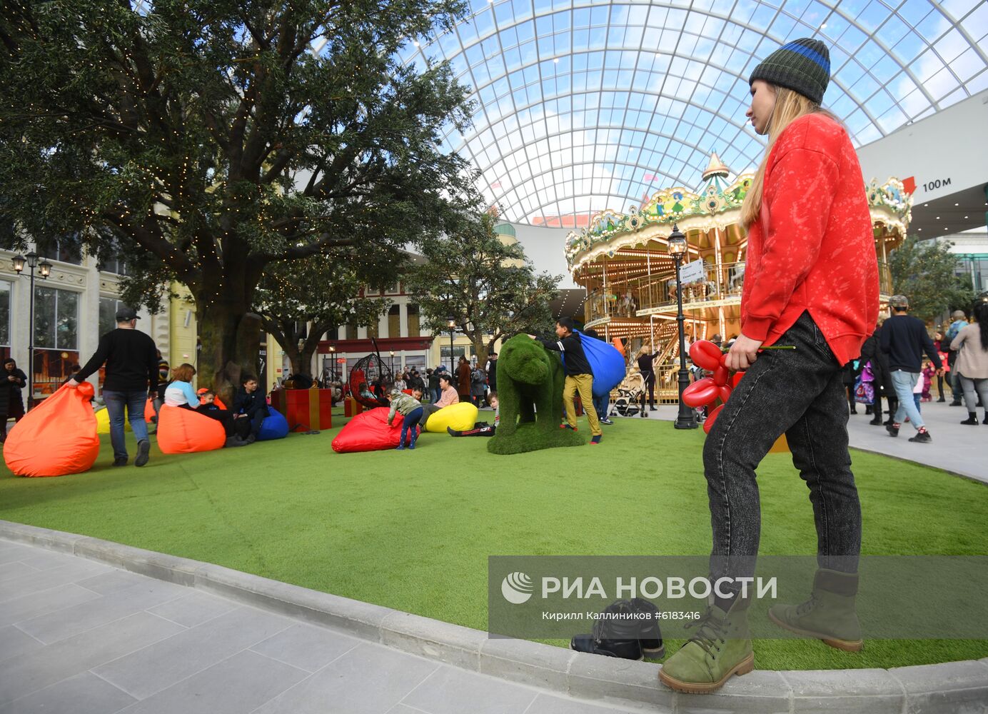 Открытие тематического парка "Остров мечты"