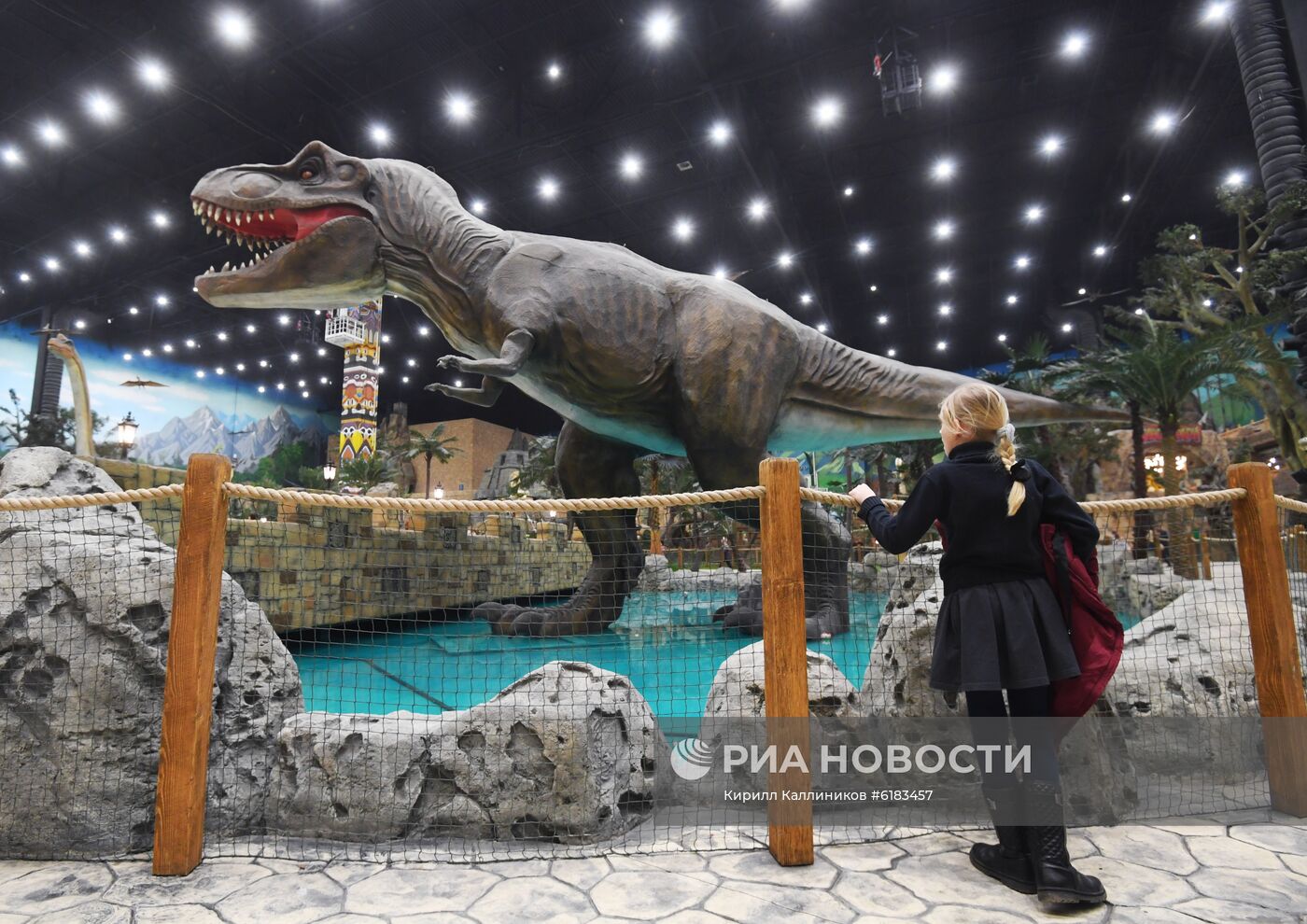 Открытие тематического парка "Остров мечты"