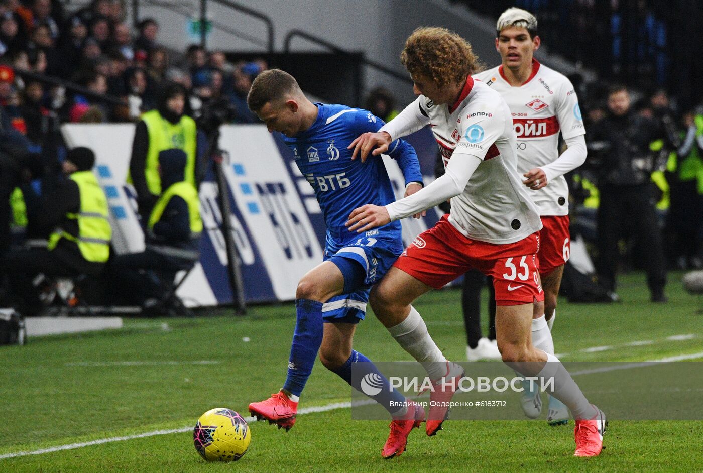 Футбол. РПЛ. Матч "Динамо" - "Спартак"
