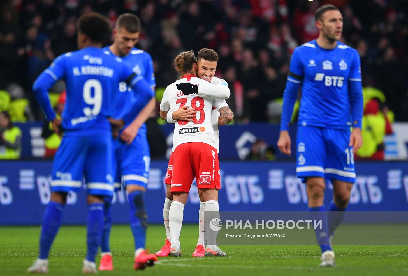 Футбол. РПЛ. Матч "Динамо" - "Спартак"