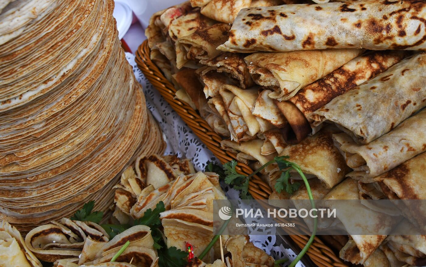 Празднование Масленицы в регионах России