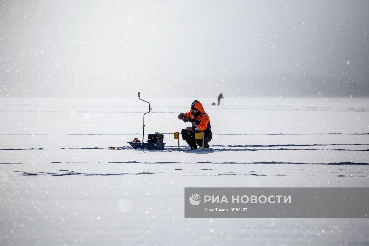 Фестиваль подледного лова рыбы "Пудожские налимы" в Карелии