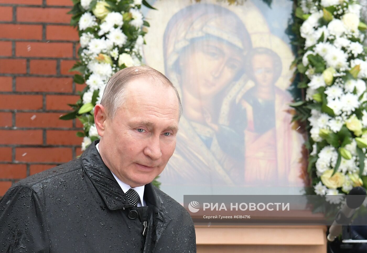 Рабочая поездка президента РФ В. Путина в Псковскую область