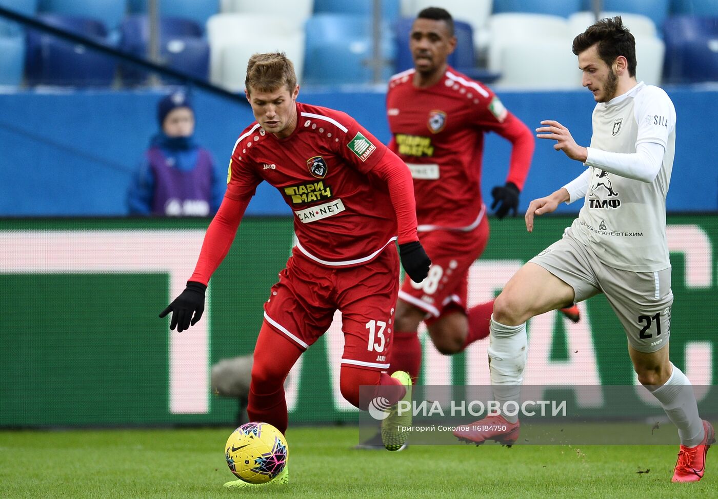 Футбол. РПЛ. Матч "Тамбов" – "Рубин"