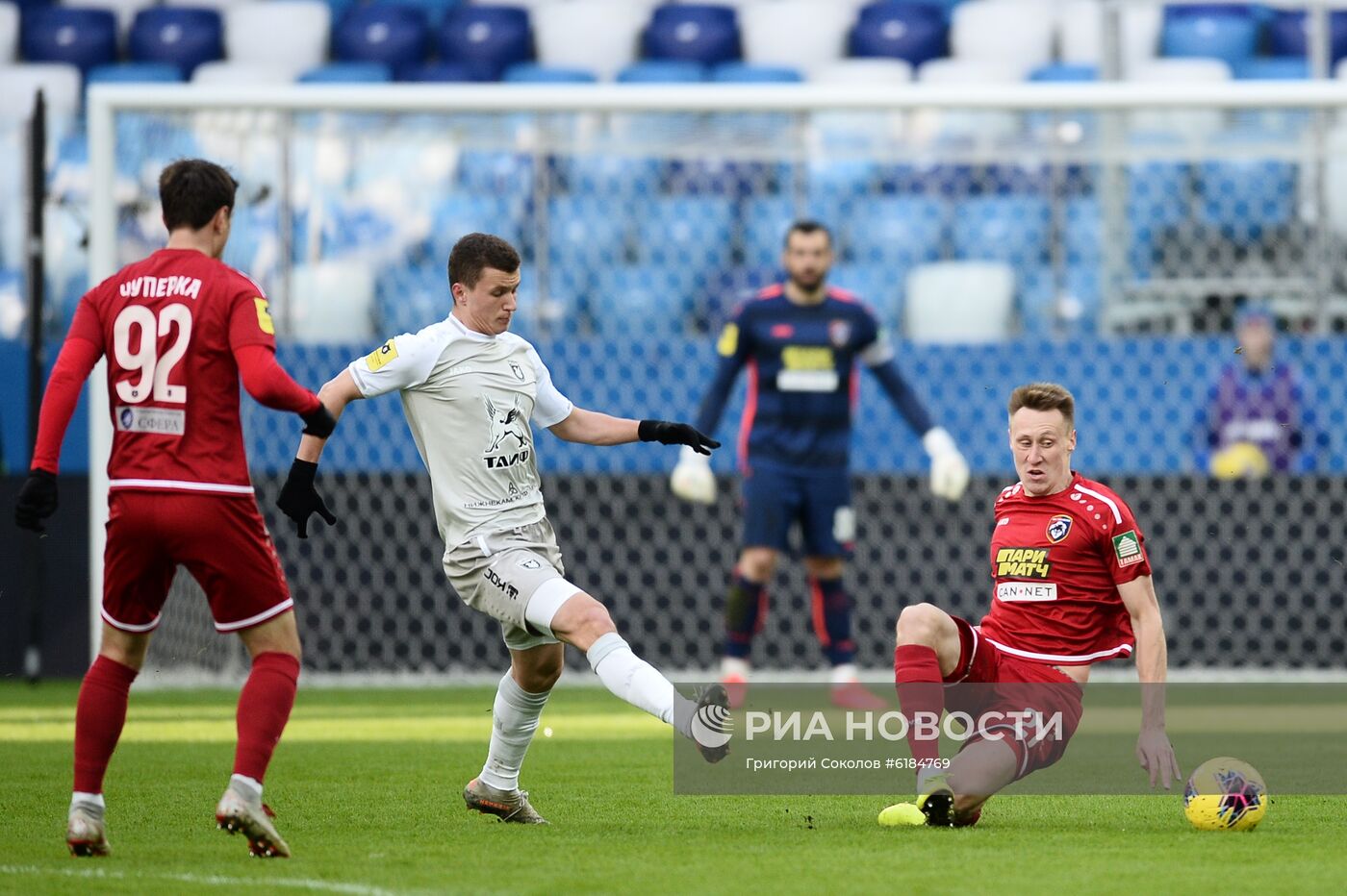 Футбол. РПЛ. Матч "Тамбов" – "Рубин"