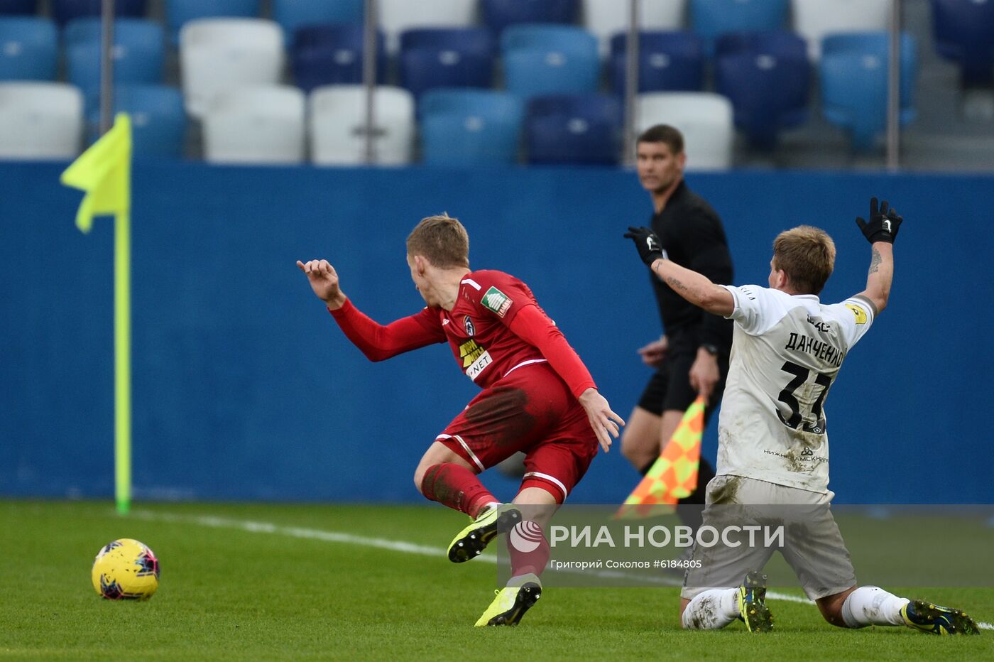 Футбол. РПЛ. Матч "Тамбов" – "Рубин"