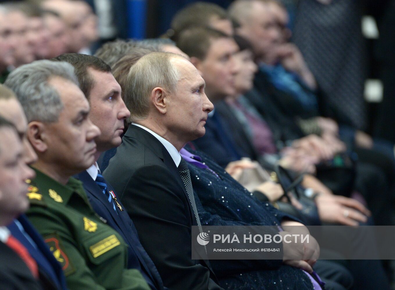 Рабочая поездка президента РФ В. Путина в Псковскую область