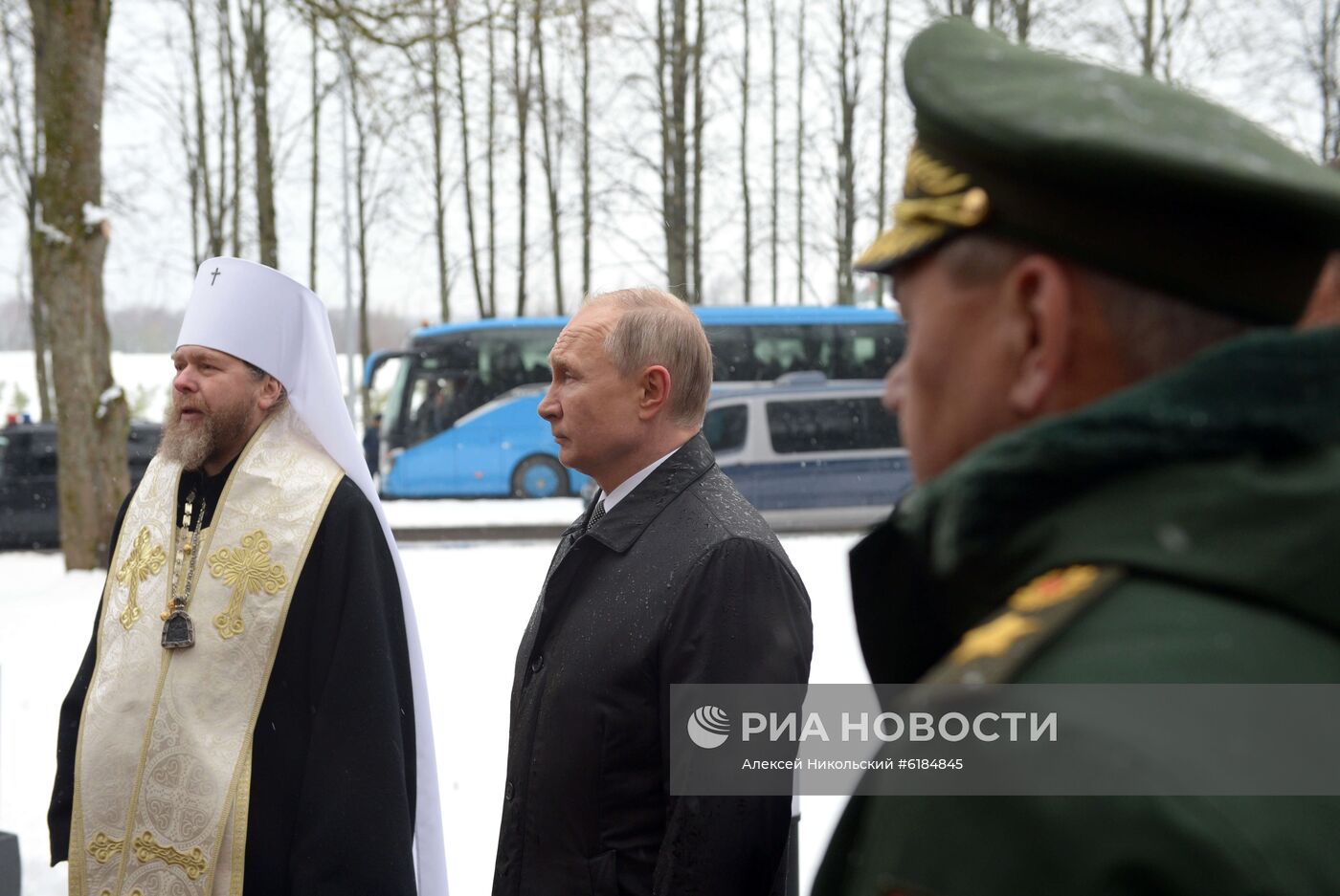 Рабочая поездка президента РФ В. Путина в Псковскую область