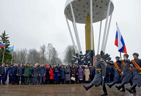 Рабочая поездка президента РФ В. Путина в Псковскую область
