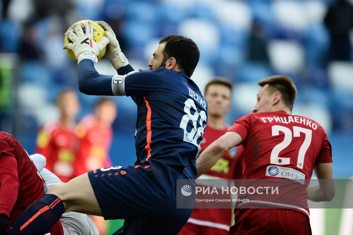 Футбол. РПЛ. Матч "Тамбов" – "Рубин"