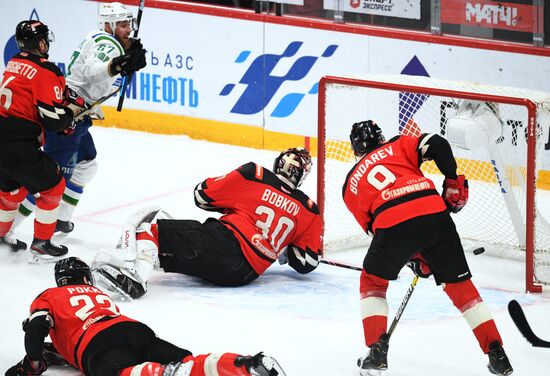 Хоккей. КХЛ. Матч "Авангард" – "Салават Юлаев"