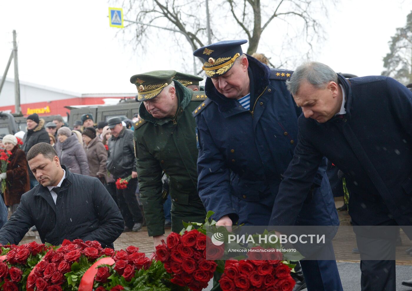 Рабочая поездка президента РФ В. Путина в Псковскую область