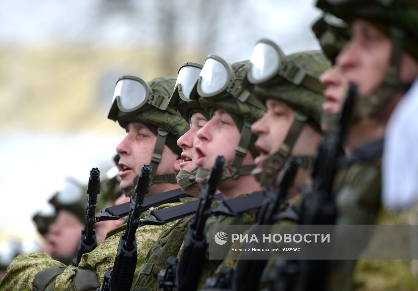 Рабочая поездка президента РФ В. Путина в Псковскую область