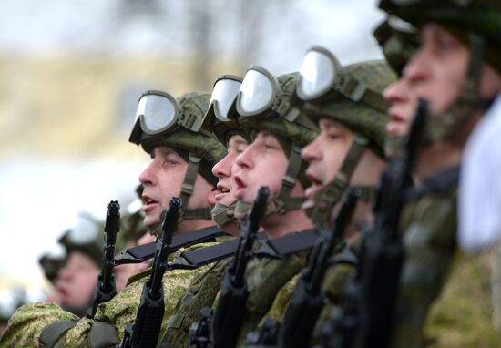 Рабочая поездка президента РФ В. Путина в Псковскую область