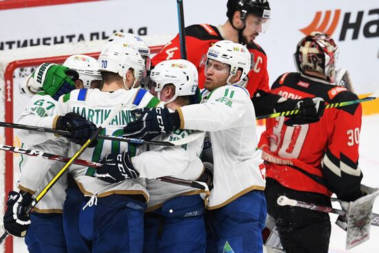 Хоккей. КХЛ. Матч "Авангард" – "Салават Юлаев"