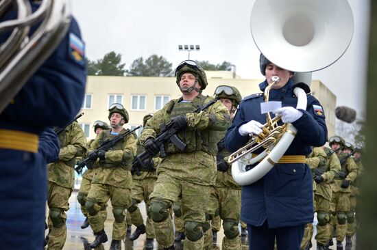 Рабочая поездка президента РФ В. Путина в Псковскую область