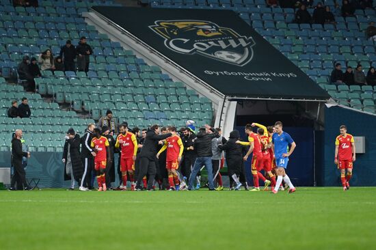 Футбол. РПЛ. Матч "Сочи" – "Арсенал"