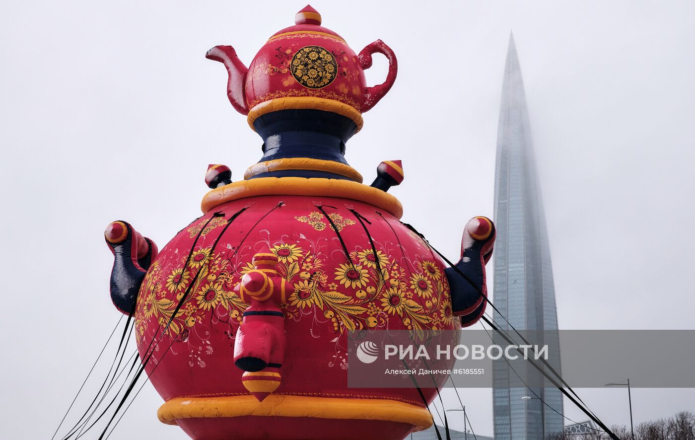 Празднование Масленицы в регионах России