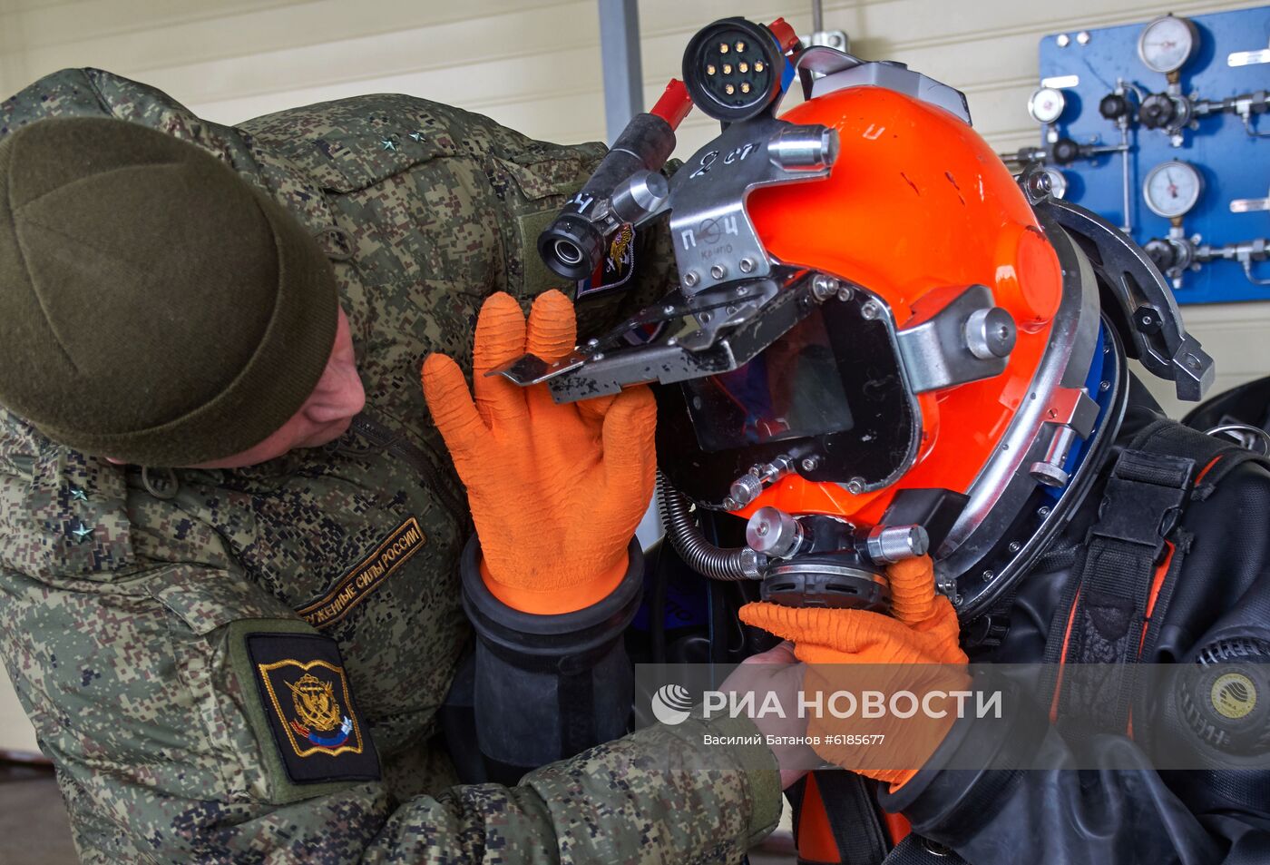 Всеармейский этап конкурса по водолазному многоборью "Глубина-2020"