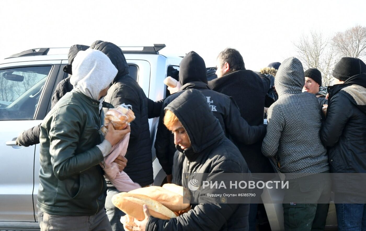 Ситуация с беженцами на границе Турции и Греции
