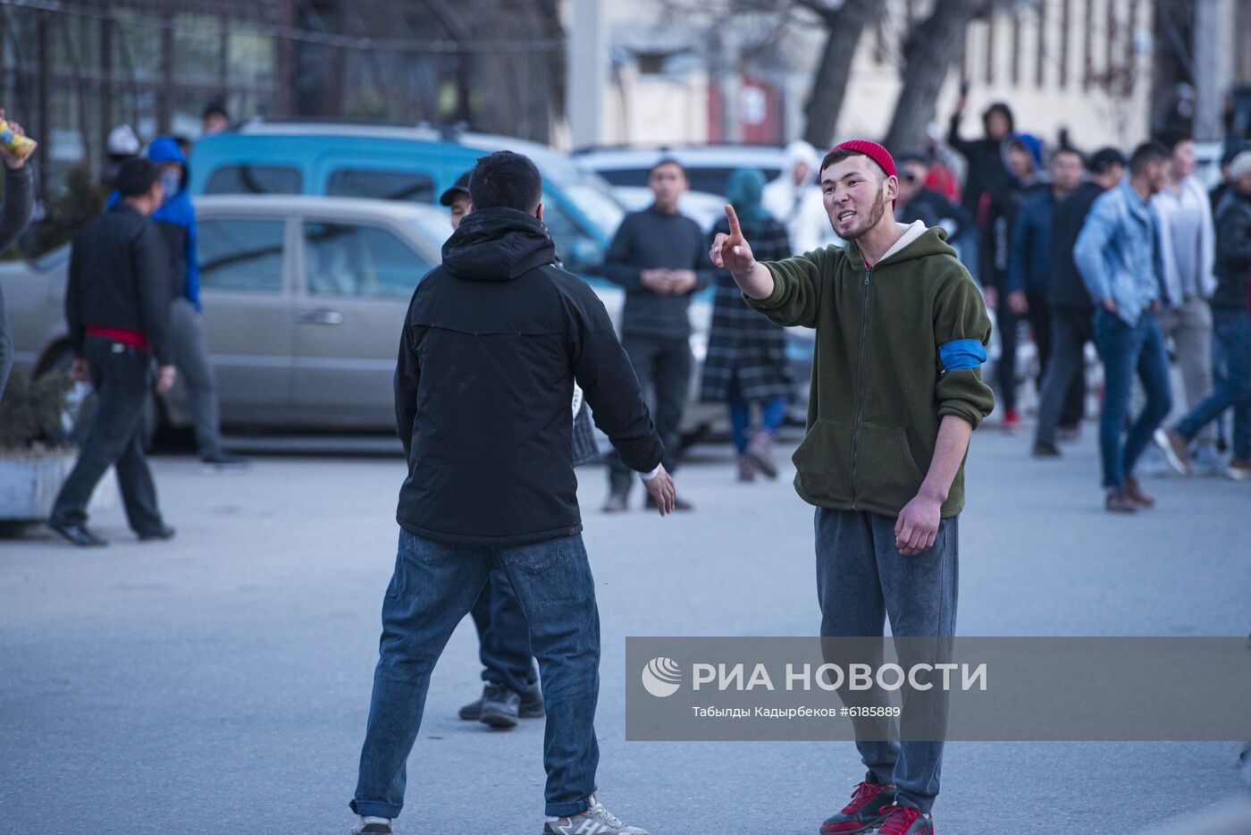 Митинг оппозиции в Бишкеке