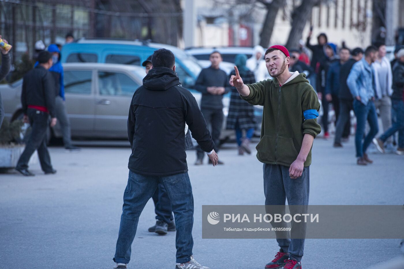 Митинг оппозиции в Бишкеке