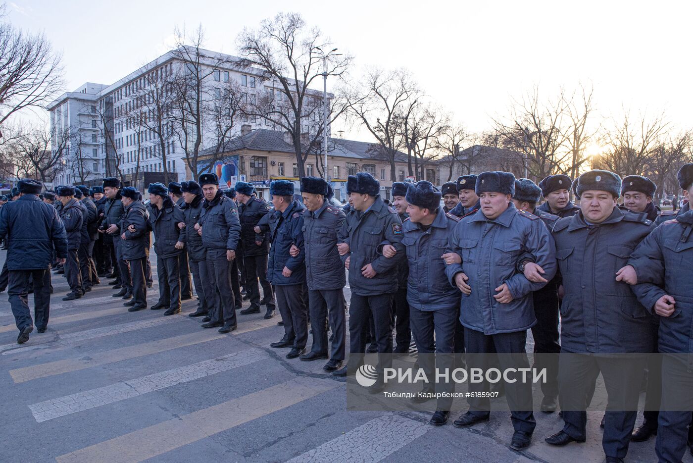 Митинг оппозиции в Бишкеке